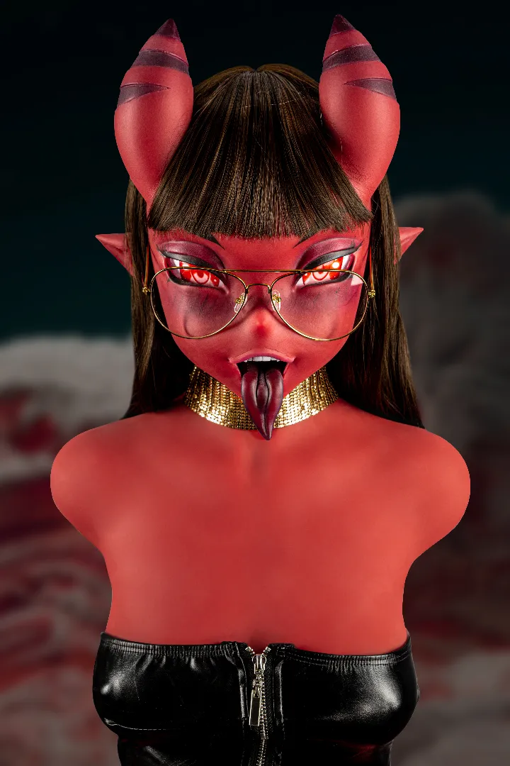 Meru: Pengalaman Torso Anime Succubus Merah